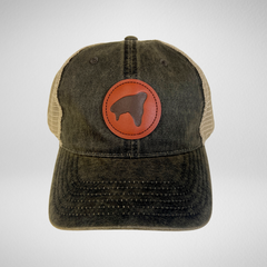 Sauce Drip Leather Patch Hat