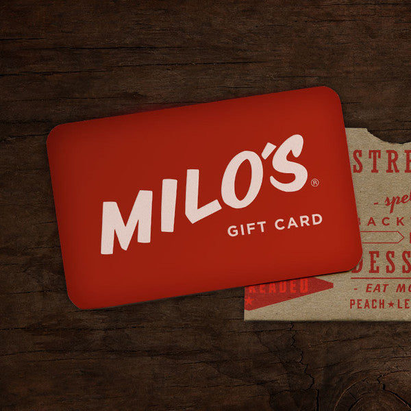 Milo's Gift Card